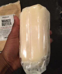 Better Shea Butter Raw Mango Butter - 100% Natural Mango Seed Butter - Skin and Hair Moisturizer - Use with Shea in DIY Whipped Body Butter, Mango Body Lotion, Lip Gloss and Soap Making, 8 oz Block Bar 8 Ounce (Pack of 1) 38 71zWWYjU9L