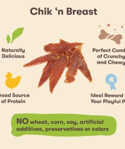 Pet 'n Shape Chik 'n Breast Jerky Dog Treats - 1 Pound Chicken 1 Pound (Pack of 1) 16 71zWWtXQE9L