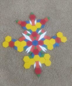 Melissa & Doug Pattern Blocks and Boards - Wooden Classic Toy With 120 Solid Wood Shapes and 5 Double-Sided Panels, Multi-colored - STEAM Animals, Tangrams Puzzle For Kids Ages 3+ Standard 65 71zY6at8UdL