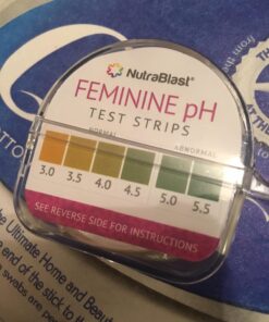 NutraBlast Feminine pH Test Strips 3.0-5.5 | Monitor Intimate Health | Easy to Use & Accurate Women’s Acidity & Alkalinity Balance pH Level Tester Kit (100 Tests Roll) 28 71zZ2qNw62L 2