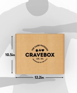 CRAVEBOX Healthy Snack Box (35 Count) Valentines Variety Pack Care Package Gift Basket Kid Men Women Adult Nuts Fruit Nutrition Assortment College 24 71zZu19K3YL 1