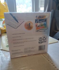 BIC Xtra-Smooth Mechanical Pencils with Erasers (MPCE40-BLK), Bright Edition Medium Point (0.7mm), 40-Count Pack, Bulk Mechanical Pencils for School or Office Supplies, Gifts for Students Xtra-Smooth Bright Edition 35 71zaBagKU L