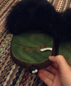 Totoro: Dust Bunny - Makkurokurosuke- Slippers (Pair) 10 71zaKdsj9ML