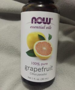 NOW Essential Oils, Grapefruit Oil, Sweet Citrus Aromatherapy Scent, Cold Pressed, 100% Pure, Vegan, Child Resistant Cap, 1-Ounce 1 Fl Oz (Pack of 1) 37 71zawcD1WaL