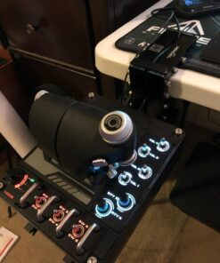 2Set, J-PEIN Desk Mount for Joystick & Throttle - PC Flight Sim Game Support, Adjustable HOTAS System Stand, Durable Gaming Gear Holder, Easy Setup 59 71zb xpwU2L