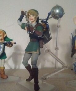 Good Smile The Legend of Zelda Twilight Princess Link (Deluxe Version) Figma Action Figure, 180 months to 1188 months 50 71zboaIzVPL