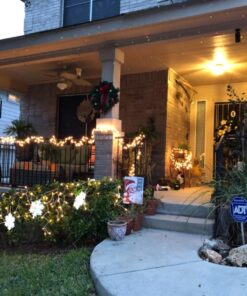 DEWENWILS 25 Ft Outdoor Extension Cord Multiple Outlets for Christmas, Evenly Spaced 3 Outlets Plugs with Safety Cover, 16/3 SJTW Weatherproof Wire for Outdoor Lights and Holiday Decorations Green 25 71zd1SfxTNL