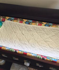 iLuvBamboo Waterproof Changing Pad Liners (Mom’s Choice Gold Award Winner) 3 Pack Thicker, Longer & Wider Changing Table Cover -Portable,Reusable & Washable Diaper Change Mat for Baby Gifts & Showers 14x27 Inch (Pack of 3) 34 71zdyfWfNjL 1