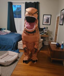 Rubie's Adult The Original Inflatable T-REX Dinosaur Costume, T-Rex, Standard 30 71zeAwlJIL