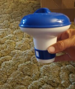 HYDROTOOLS BY SWIMLINE 8715 Mini Chemical Dispenser For Spas and Personal Pools| Compatible With Bromine & Chlorine Supports 1’’ Tablets | Adjustable Control Ring For Customizable Flow Rate Classic (Mini) 28 71zeMSpa3qL