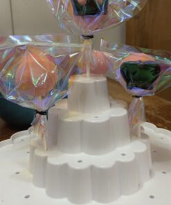 Nordic Ware 50008 Tiered Cake Pop Display Stand, Holds 37 pieces, White 38 71zeax0FzdL