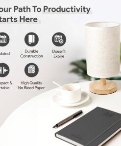 Little More Undated Planner Weekly and Monthly for Productivity - Goals Planner, Adhd Planner, To Do List Notebook - A5 (5.5”x8.5") Weekly Monthly Planner Undated with Stickers - Black A5 - Undated Weekly & Monthly 10 71zeyPuaaYL