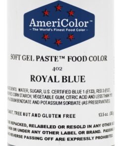 Americolor Soft Gel Paste Food Color, 13.5-Ounce, Royal Blue
