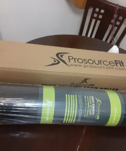 ProsourceFit High Density Foam Rollers 12 - inches long, Firm Full Body Athletic Massage Tool for Back Stretching, Yoga, Pilates, Post Workout Muscle Recuperation, Black 36"H x 6"D 46 71zfmZsciHL