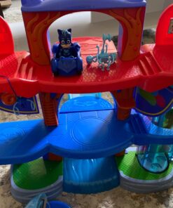 PJ Masks Deluxe Headquarters Playset, Kids Toys for Ages 3 Up by Just Play retail_packaging Single 56 71zg7vW9gML