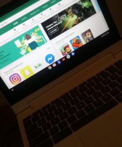 Lenovo Chromebook C330 2-in-1 Convertible Laptop, 11.6" HD Display, MediaTek MT8173C, 4GB RAM, 64GB Storage, Chrome OS, Blizzard White 43 71zg8J1p40L