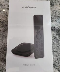 SofaBaton X1 Universal Remote Control with Hub & APP, Smart Remote with One-Touch Activities, Compatible with Alexa for Voice Control, Control up to 60 Entertainment IR/Bluetooth Devices 2023 Latest X1 Remote Set 38 71zgc2H8nCL