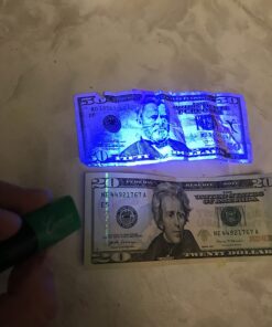 Dri Mark Dual Test - The Original Smart Money Pen with UV LED Cap Counterfeit Detector System - Plus 2 Free Detector Pens - Money Loss Prevention - Fraud Protection, Black, 3 Count (Pack of 1) 56 71zhHExDn7L