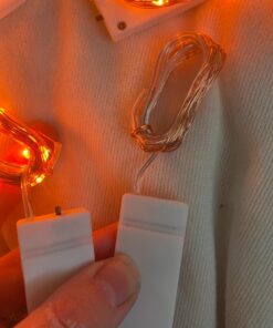 GDEALER 8 Pack 7.2 Feet 20 Led Fairy Lights Battery Operated Mini Silver Copper Wire Firefly String Lights for Christmas Bedroom Indoor Outdoor Wedding Mason Jar Dorm Decor DIY Costume Multi Color 8 Colors Mix 41 71zhHrUjzdL