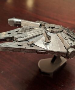 Metal Earth Fascinations ICONX Premium Series Star Wars Millennium Falcon 3D Metal Model Kit 42 71zhRseYe1L