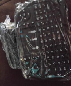 10038-FT Rii i8 Mini 2.4GHz Wireless Touchpad Keyboard with Mouse, Black (Rii-i8) 20 71zhSEsSRkL