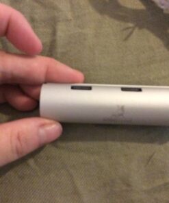 Artix USB 3.0 4-Port Hub with 2-Foot USB 3.0 Cable - Silver (4-Port Aluminum Hub) 33 71ziRt52FWL