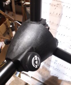 K&M - Konig & Meyer 14985.000.55 Trombone Stand - Industry Standard Fits Trombones and Marching Baritone Horns - Sturdy Folding Leg Base - Professional Grade for all Musicians - German Made - Black Regular Stand 14 71zifkYsWaL