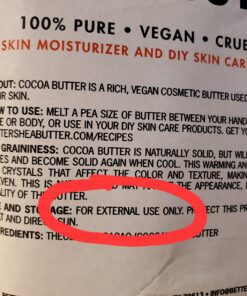 Better Shea Butter Raw Cocoa Butter - Unrefined, 100% Pure, Food Grade - Use for Cocoa Lip Balm, Stretch Marks Cream, Cacao Butter Cream, Scars Oil, Whipped Lotion - Skin & Hair Moisturizer 1LB Block Bar 1 Pound (Pack of 1) 32 71zjYbEfICL 1