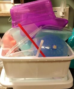 Camco 43511 Mini Dish Drainer, White, EA Dish Rack and Tray 46 71zjp6ZZdDL