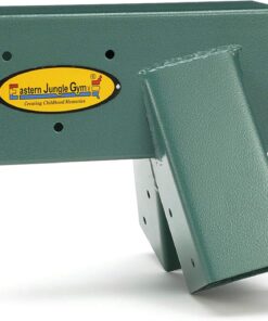 Eastern Jungle Gym Easy 1-2-3 A-Frame 2 Brackets for Swing Set with All Mounting Hardware, Green 2 A-Frame Swing Set Brackets 30 71zk6Y5cTCL