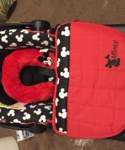 Disney Light 'n Comfy Luxe Infant Car Seat, Mickey Silhouette 27 71zkB3Ft6BL
