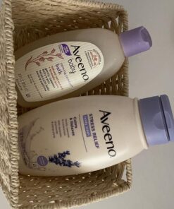 Aveeno Baby Bathtime Solutions Baby & Me Gift Set with Baby Wash & Shampoo, Calming Baby Bath & Wash, Baby Daily Moisturizing Lotion & Stress Relief Body Wash for Mom, Soap-Free, 4 items 41 71zkNR21gPL