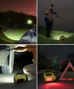 LE Rechargeable LED Camping Lantern, 1000LM, 5 Light Modes, Power Bank, IPX4 Waterproof, Lantern Flashlight for Hurricane Emergency, Hiking, Home and More, USB Cable Included 46 71zlVYn8jpL