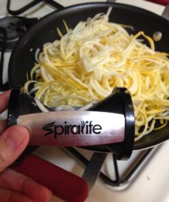 Original SpiraLife Spiralizer Vegetable Slicer – Vegetable Spiralizer - Spiral Slicer Cutter 32 71zlbEG5vHL