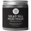 Pure Body Naturals Dead Sea Mud Mask - Face Mask and Body Mud for Acne, Blackheads, and Oily Skin - Facial Self Care for Men and Women - Minimize Pores with Deadsea Mud, Clay, Charcoal - 8.8 Ounce 39 71zldkQ73bL
