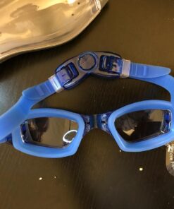 Aegend Swim Goggles, Swimming Goggles No Leaking Full Protection Adult Men Women Youth Blue Hawaii 36 71zmz628euL