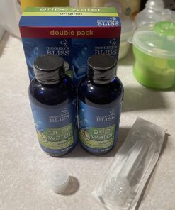 Mommy's Bliss Original Gripe Water, Infant Gas and Colic Relief, Gentle & Safe, 2 Weeks+, 4 Fl Oz (Pack of 2) 4 Fl Oz (Pack of 2) Gripe Water Original 28 71zoU1BkHVL 1