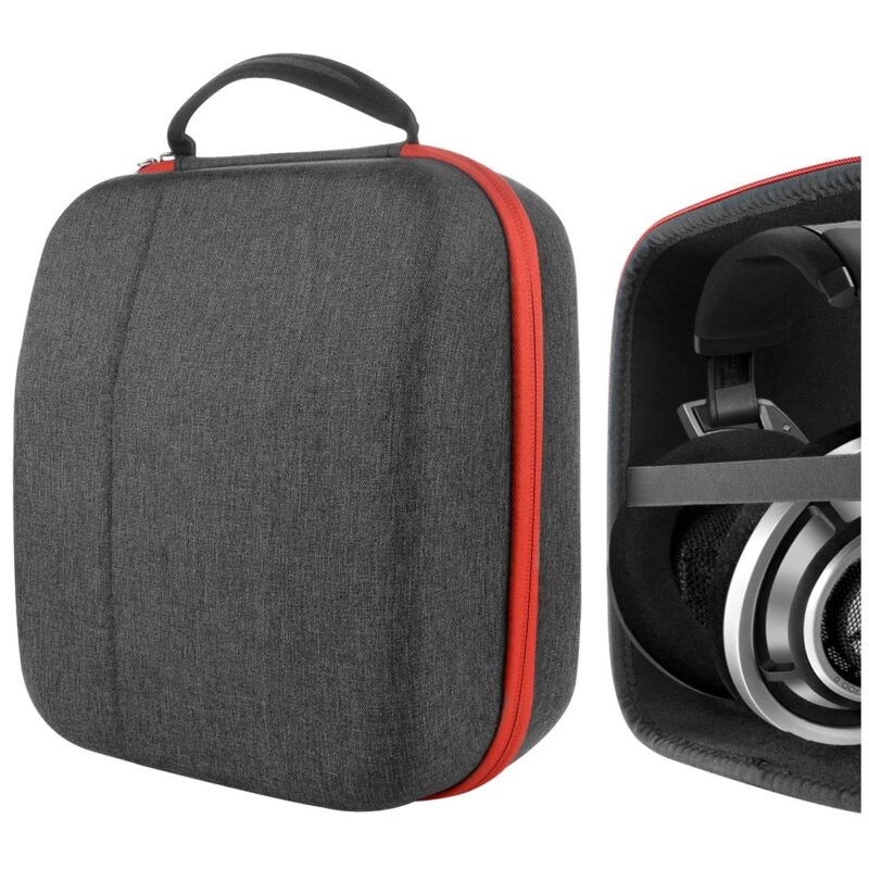 Catalog 5 Geekria Shield Case for Large-Sized Over-Ear Headphones, Replacement Hard Shell Travel Carrying Bag with Cable Storage, Compatible with Beyerdynamic DT1990Pro, DT1770Pro Headsets (Dark Grey)