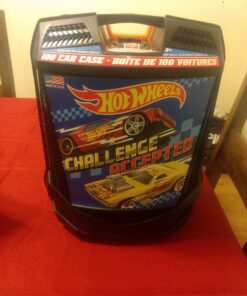 Hot Wheels 100-Car, Rolling Storage Case with Retractable Handle, Model:20135 100 Car 33 71zrUYGEUIL