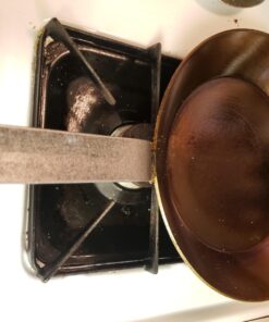 Matfer Bourgeat, Gray 0 Black Steel Round Frying Pan, 10 1/4-Inch 43 71zrfn0A0yL