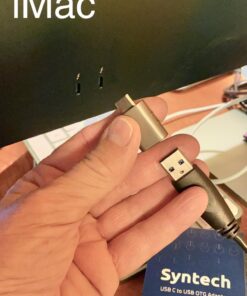 Syntech USB C to USB Adapter Pack of 2,USB C to USB3.0 Female Adapter Compatible with iPhone 15 MacBook Pro Air, other Type C or Thunderbolt Devices Space Grey 31 71zrlmKissL