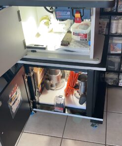 BOSCH RA1171 25-1/2 in. x 15-7/8 in. Benchtop Laminated MDF Top Cabinet Style Router Table with 2 Dust Collection Ports 68 71zrnCxa1DL