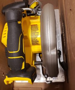 DEWALT 20V MAX 7-1/4-Inch Circular Saw with Brake, Tool Only, Cordless (DCS570B) Circular Saw Only 38 71zrufQkCL