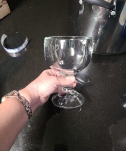 Chefcaptain Schooner Beer Glass - 21.5 Oz Extra Large Goblet Crystal Style ZERO LEAD Shrimp Cocktail, Coronaritas, Margaritas 4 PACK Classic 21.5 OZ 45 71ztGbp4ujL