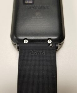BARTON WATCH BANDS - Soft Silicone Quick Release Straps - Choose Color & Width - 16mm, 18mm, 20mm, 22mm, 24mm - Silky Soft Rubber Watch Bands Black 36 71zu8981XL