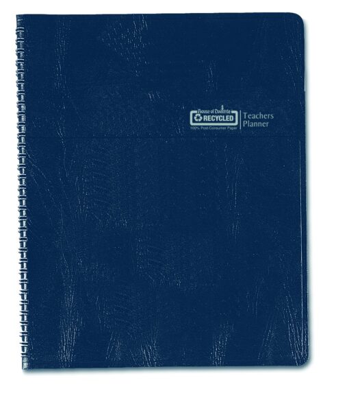 House of Doolittle Teachers Planner 8.5" x 11 Teacher Planner Blue