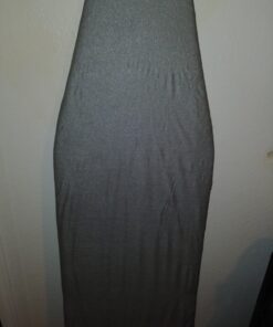 Epica Ironing Board Cover and Pad - Standard Size 15x54 Padded Ironing Board Covers, Heat Reflective Coating, Elastic Edge, Thick Pads, Scorch & Stain Resistant Iron Board Cover with Padding Grey Gray 52 71zwjCQr72L 1