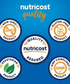 Nutricost CoQ10 100mg, 120 Vegetarian Capsules, 120 Servings - High Absorption, Vegetarian, Non-GMO, Coenzyme Q10 120 Count (Pack of 1) 13 71zwy6ZQ78L 2
