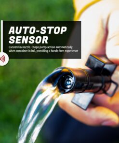 Alternative view of TERA PUMP Portable Power Water/Fuel Transfer Battery Pump with Auto-Stop Sensor (2.4 GPM)