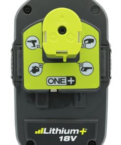 Alternative view of Ryobi P107 One+ 18 Volt Compact Lithium Ion 1.5 Ah Battery Multi Pack (2 Batteries)